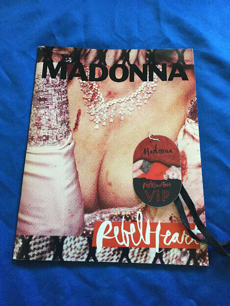 Madonna Japan Tour Book Rebel Heart Tour & Vip Holder