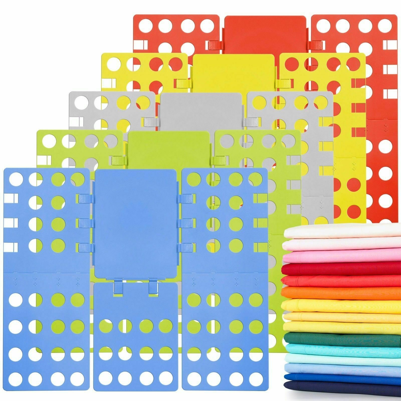 New Version V2 Clothes Folder Laundry Dress Shirt Folding Board Shirt Organizer