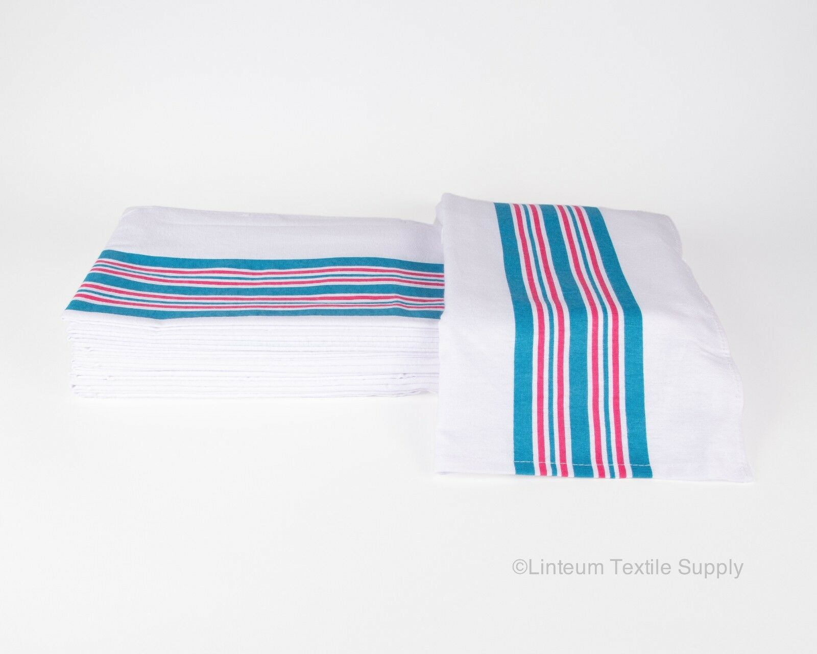 Linteum Textile (3-pack, 30x40 In) Receiving Hospital Baby Blankets, 100% Cotton